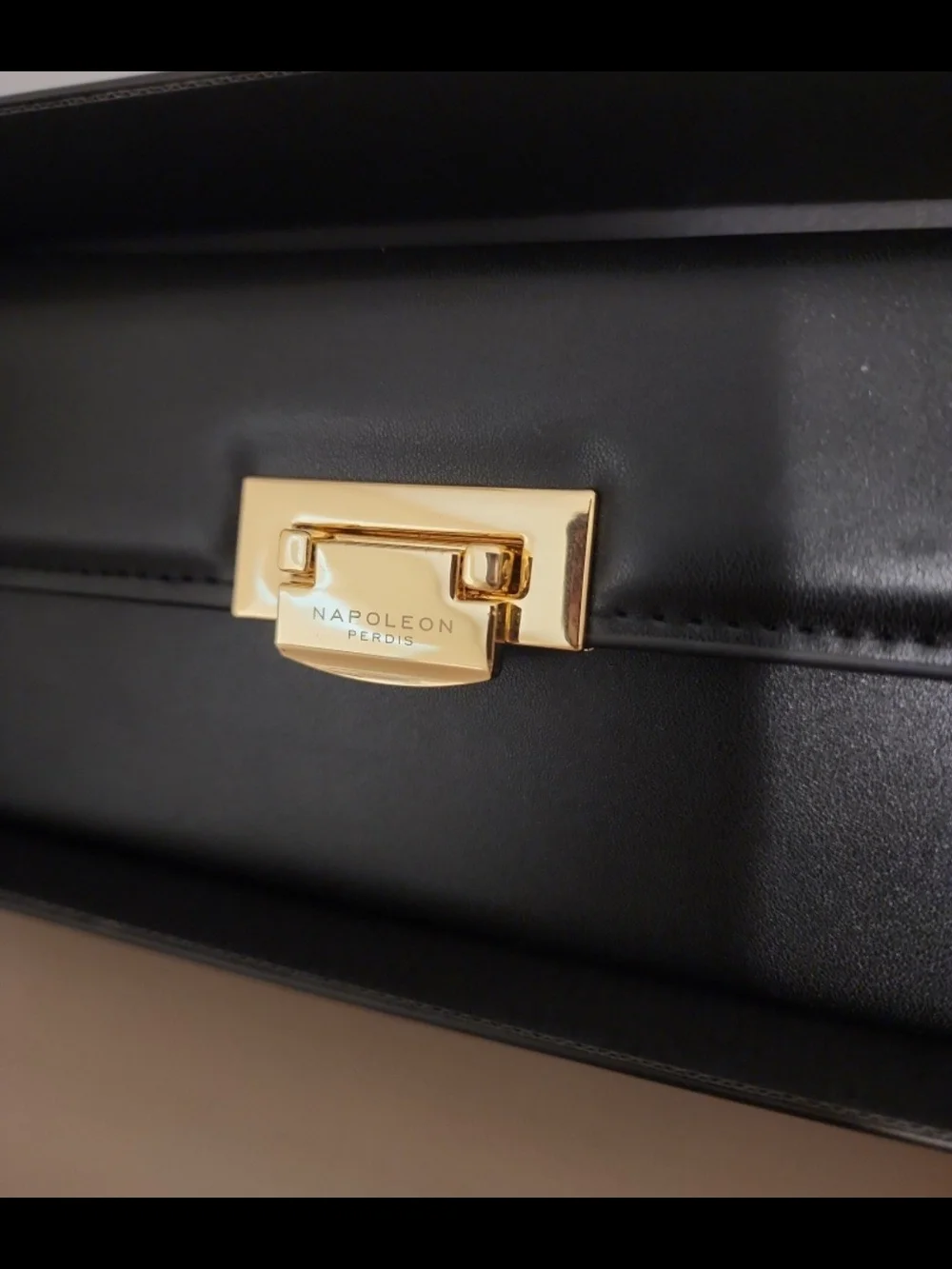 Napoleon Perdis Black and Gold Makeup Brush Set Box